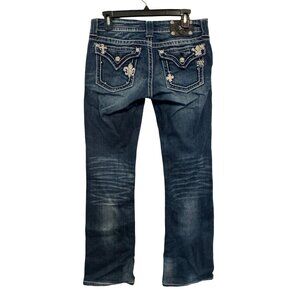 Miss Me Womens Bootcut Jeans Size 28 Medium Wash Denim Stretch